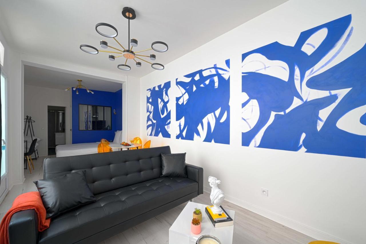 Modern Large Studio Apartment For 3 パリ エクステリア 写真
